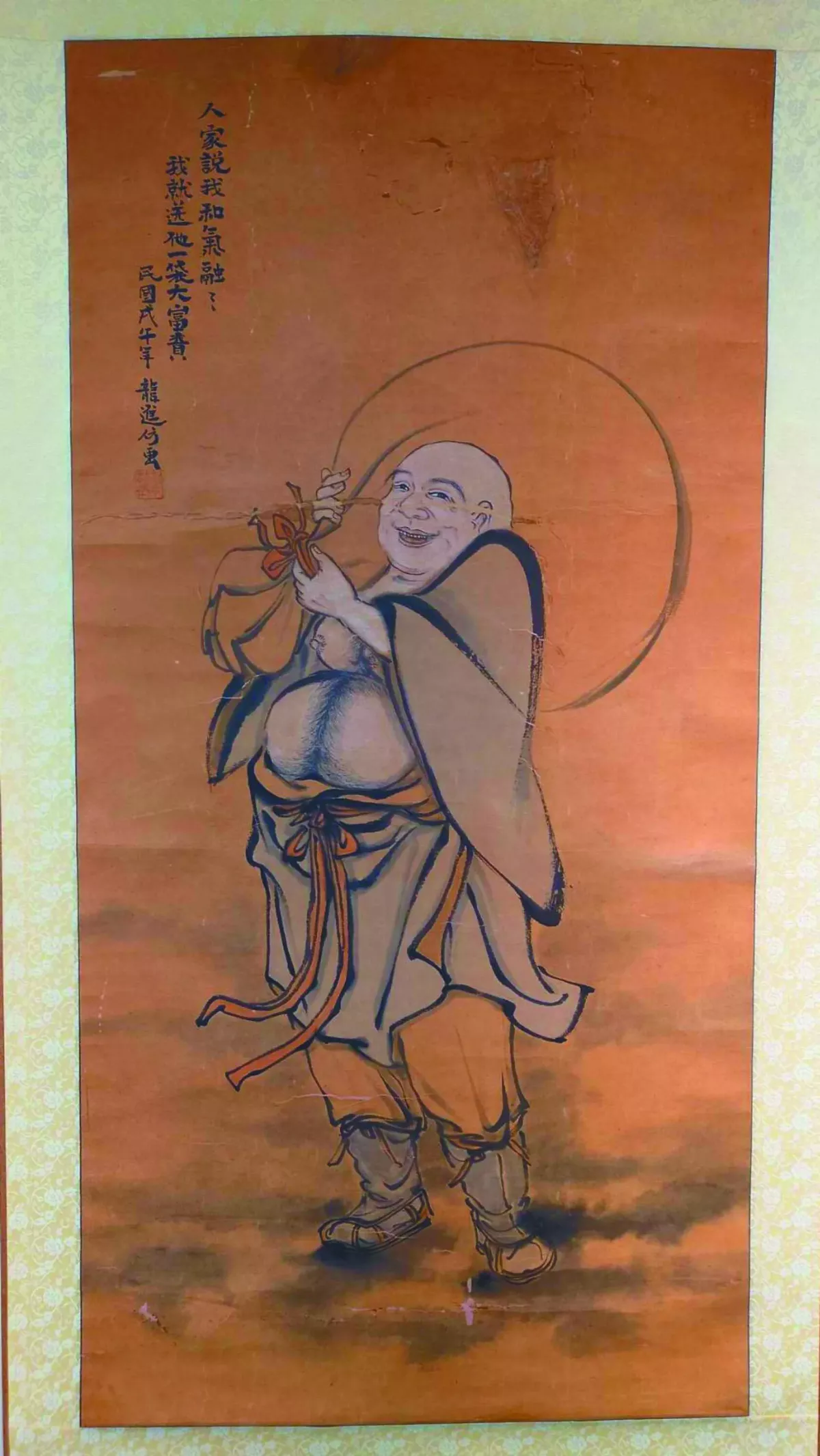 寺廟彩繪藝師 蔡龍進展畫作