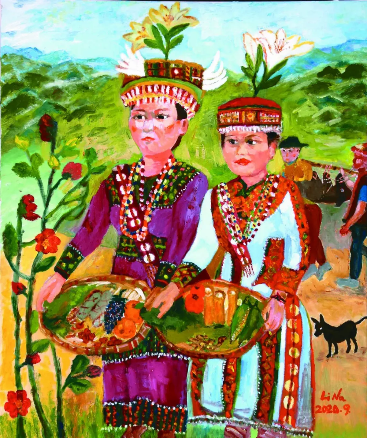 脊損者彩繪生命  女醫師提供場地辦畫展