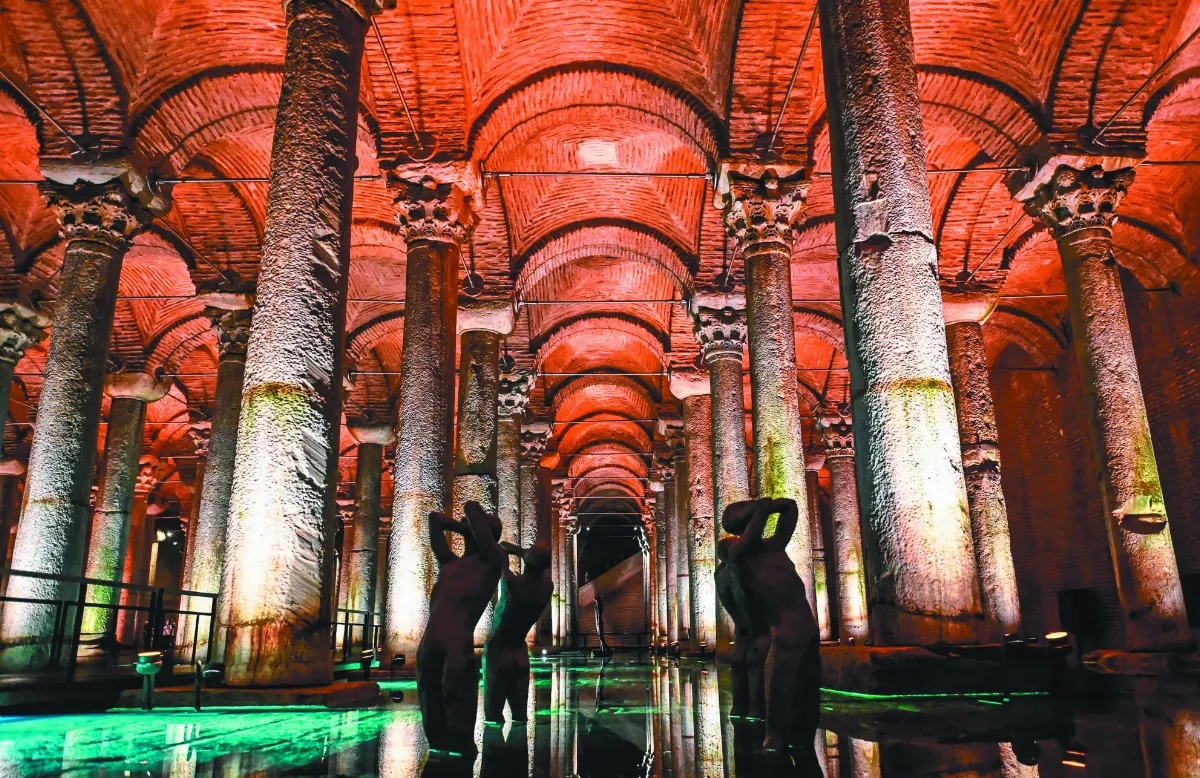 伊斯坦堡地下水宮 修復重新開放