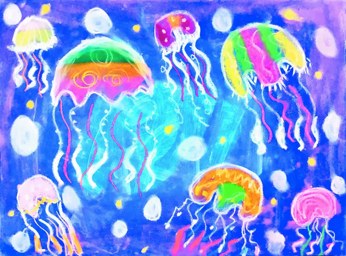 【快樂塗鴉簿】神祕的水母