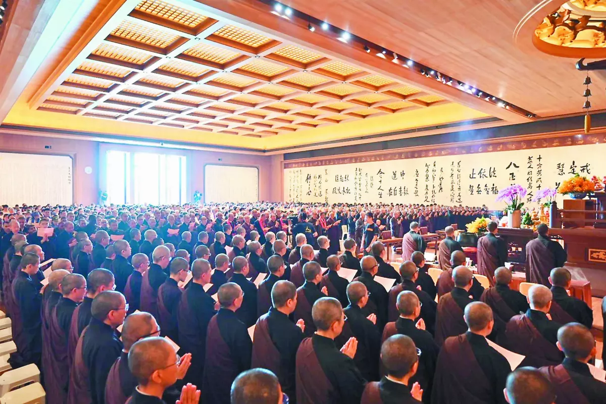 稽首遙祝禱  佛光人禮祖發願行佛