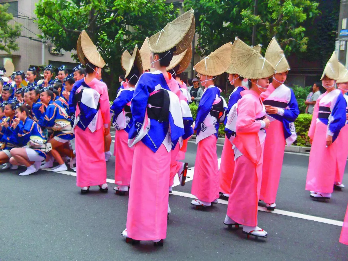 【世界行旅】 東京夏末祭典： 高圓寺阿波舞祭