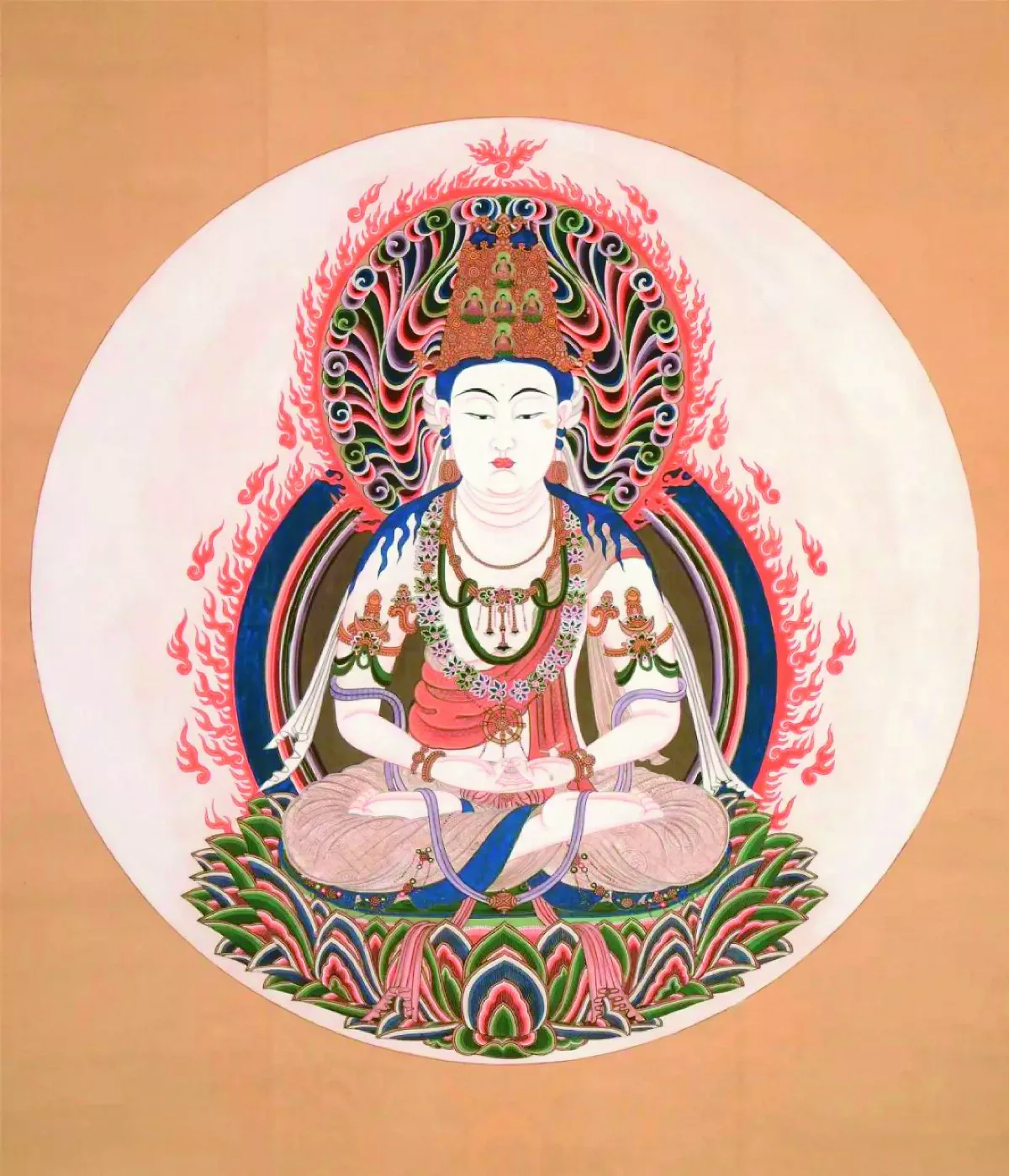 【隨機應化】華藏莊嚴大日如來