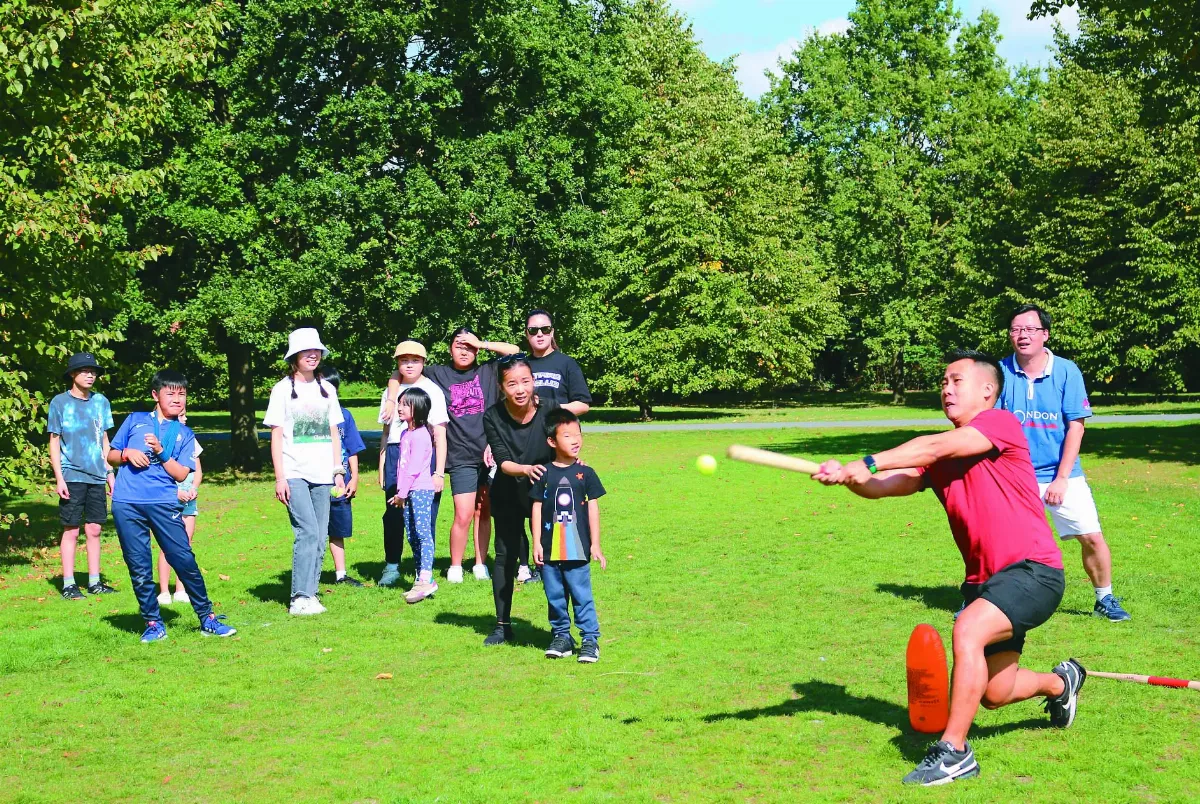 倫敦佛光人運動會  促進團隊精神