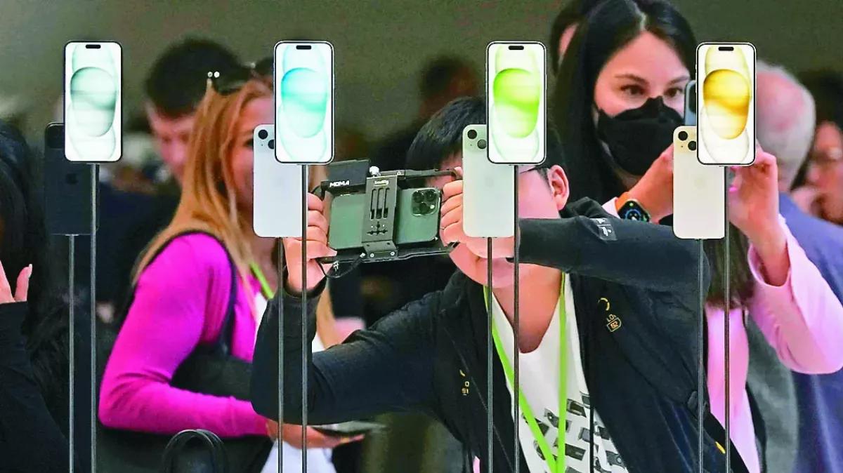 頂規賣5.89萬元破紀錄  蘋果i15亮相 鏡頭處理器升級