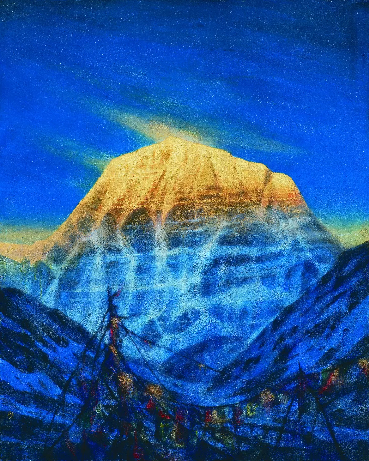 【傳承‧成年──國立台中教育大學美術學系教授聯展】 聖山朝聖