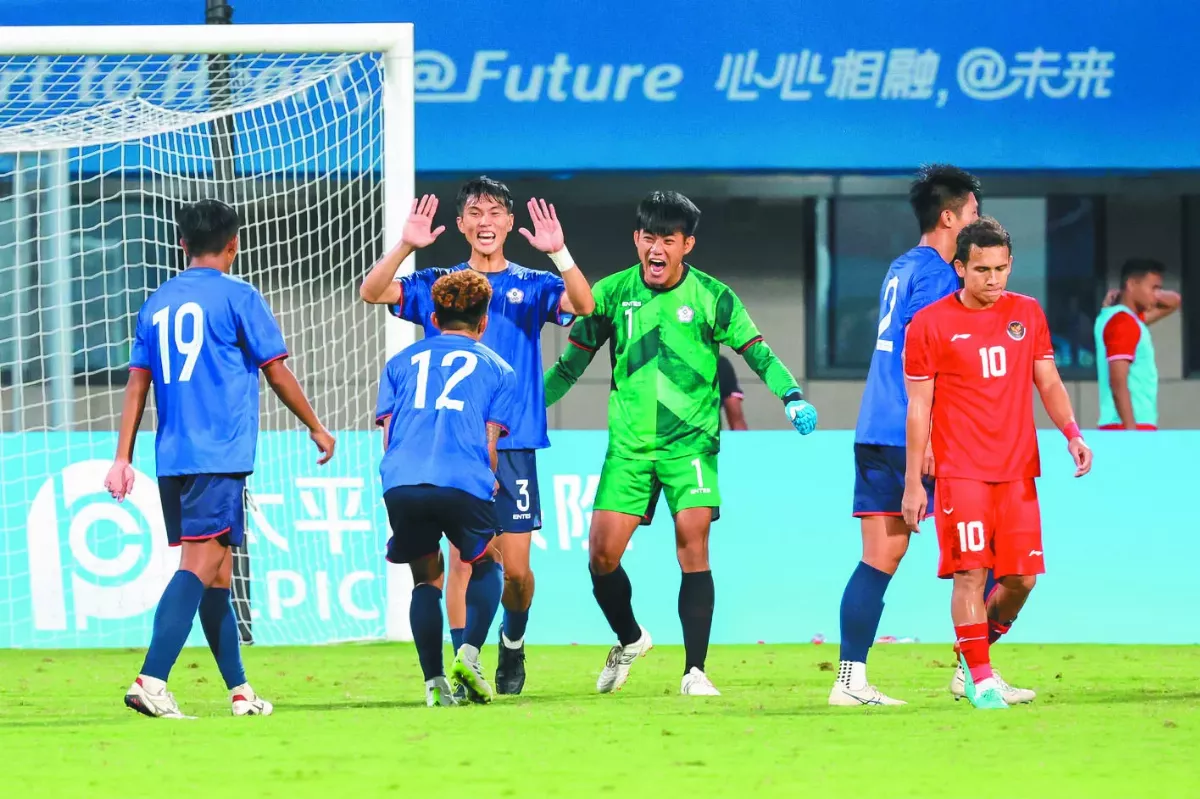 奪65年首勝  中華男足晉級有望