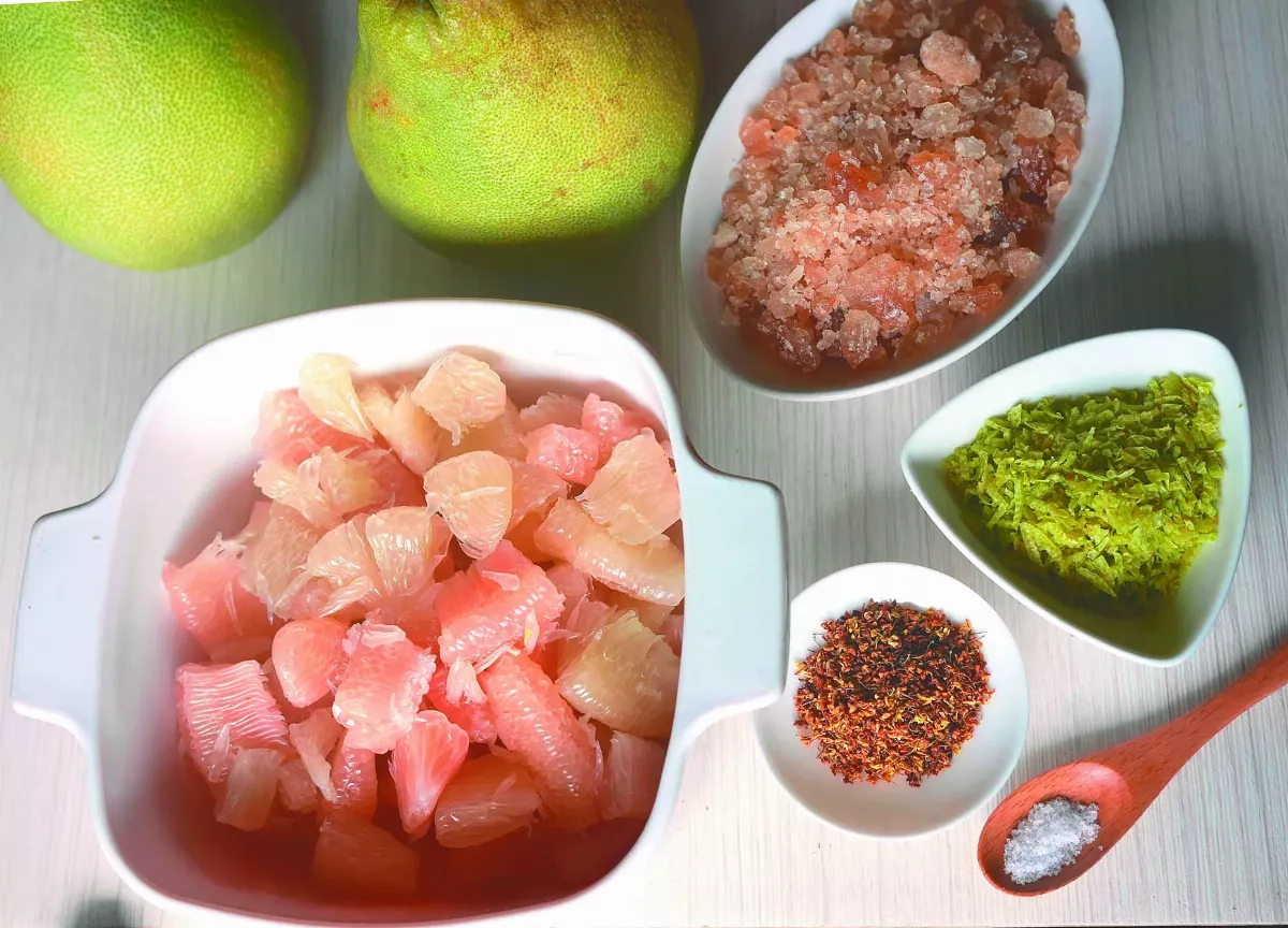 【逸饗蔬食】秋分柚吉祥