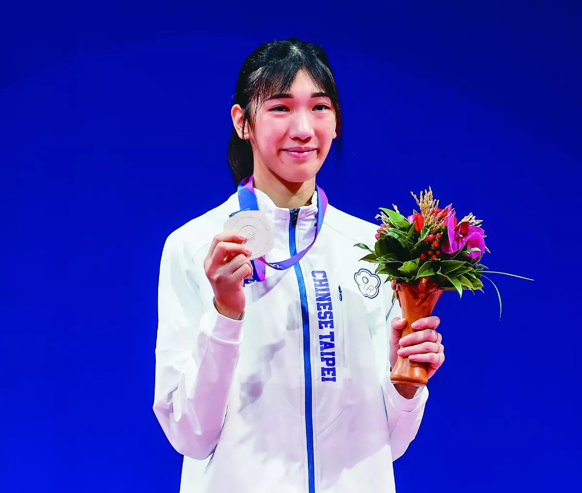 2  中華跆拳道女將 收進  2  銀