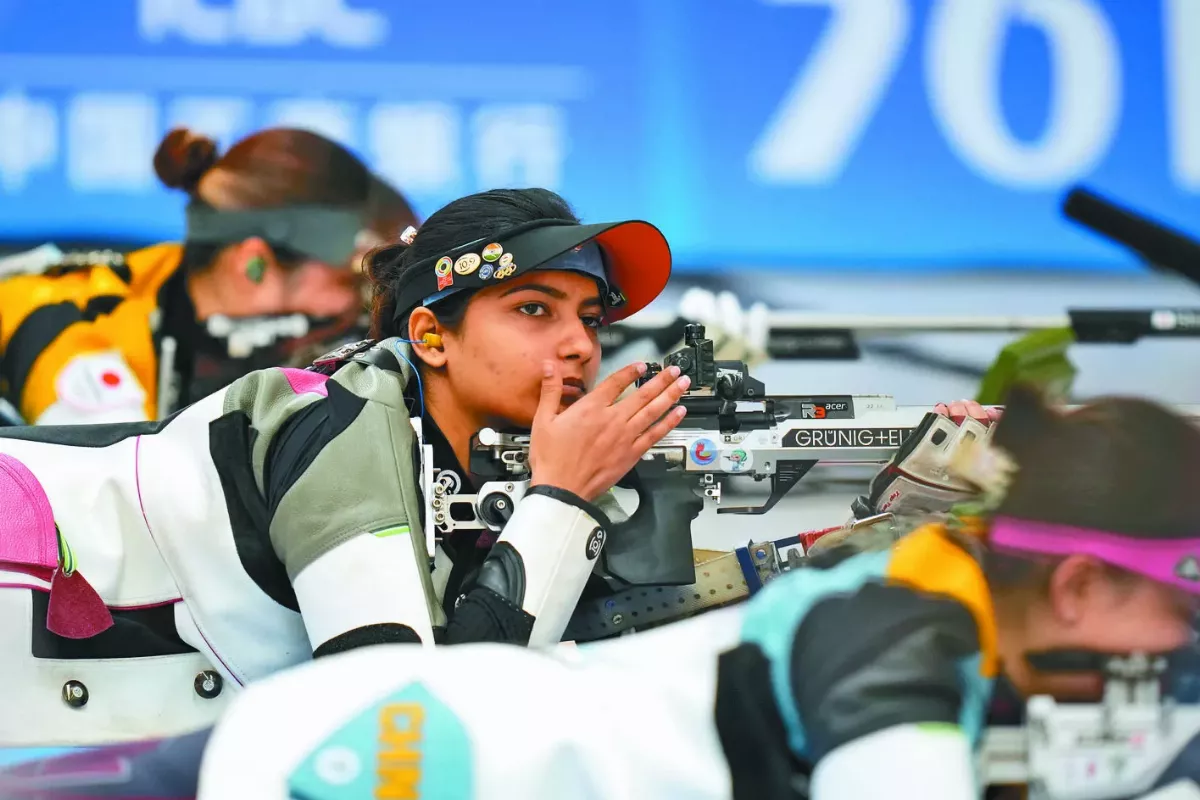 50公尺步槍3姿  印度女將射破世界