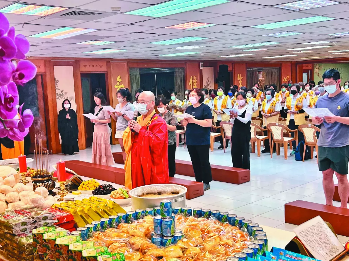 佛光山為屏東爆炸案 啟建三時繫念