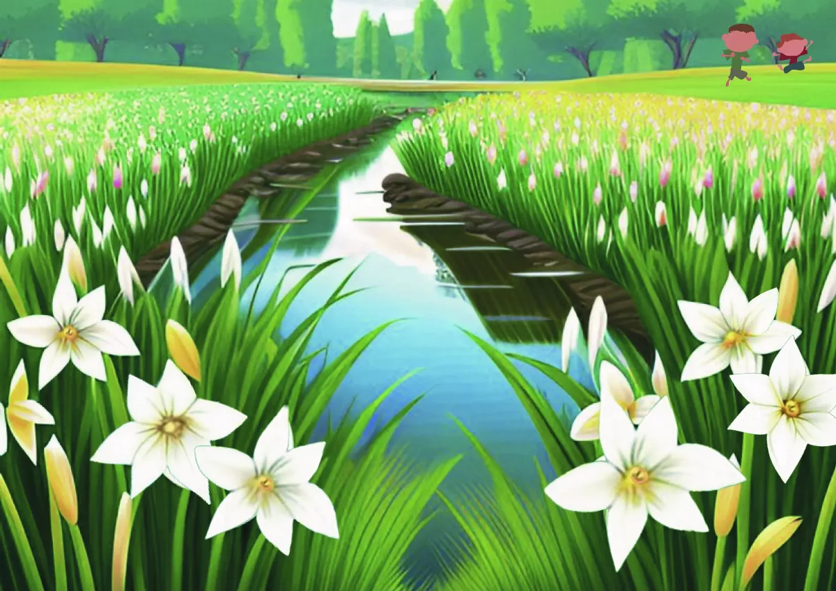 金盞銀台─水仙花