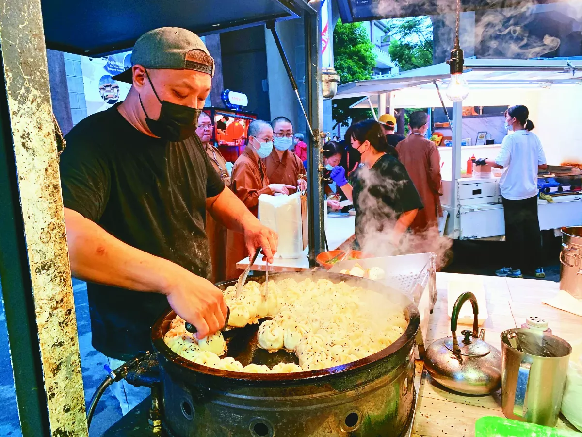 就愛這一味 蔬食市集上菜