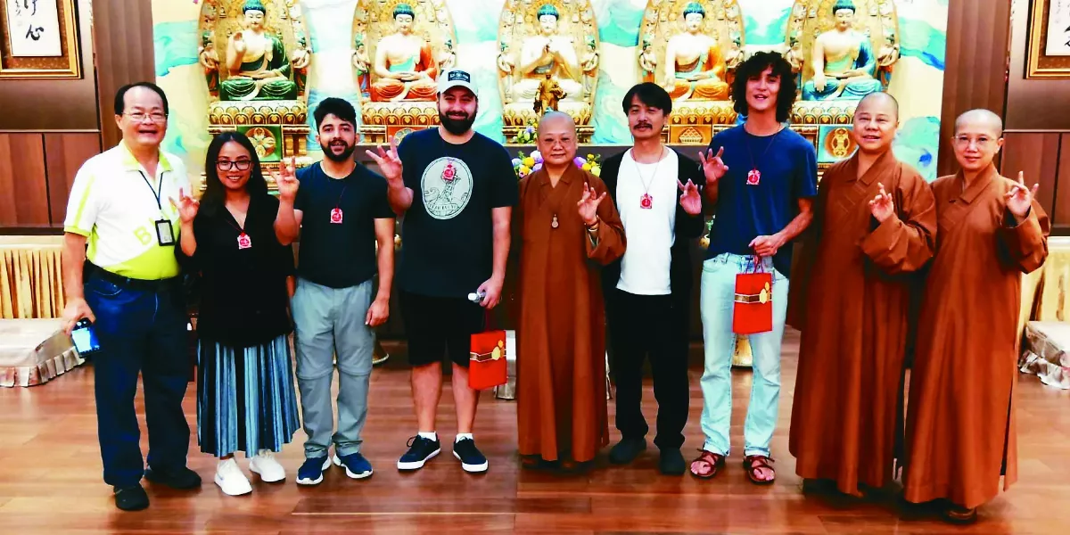 三好微電影得獎導演  參訪台北道場