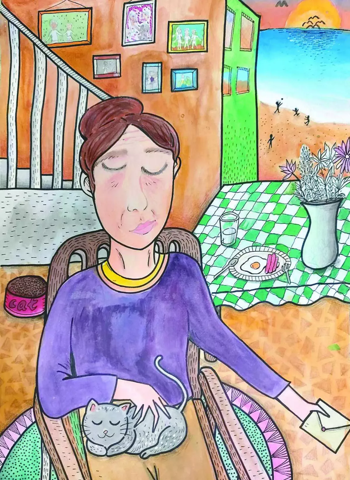 【快樂塗鴉簿】 想見妳