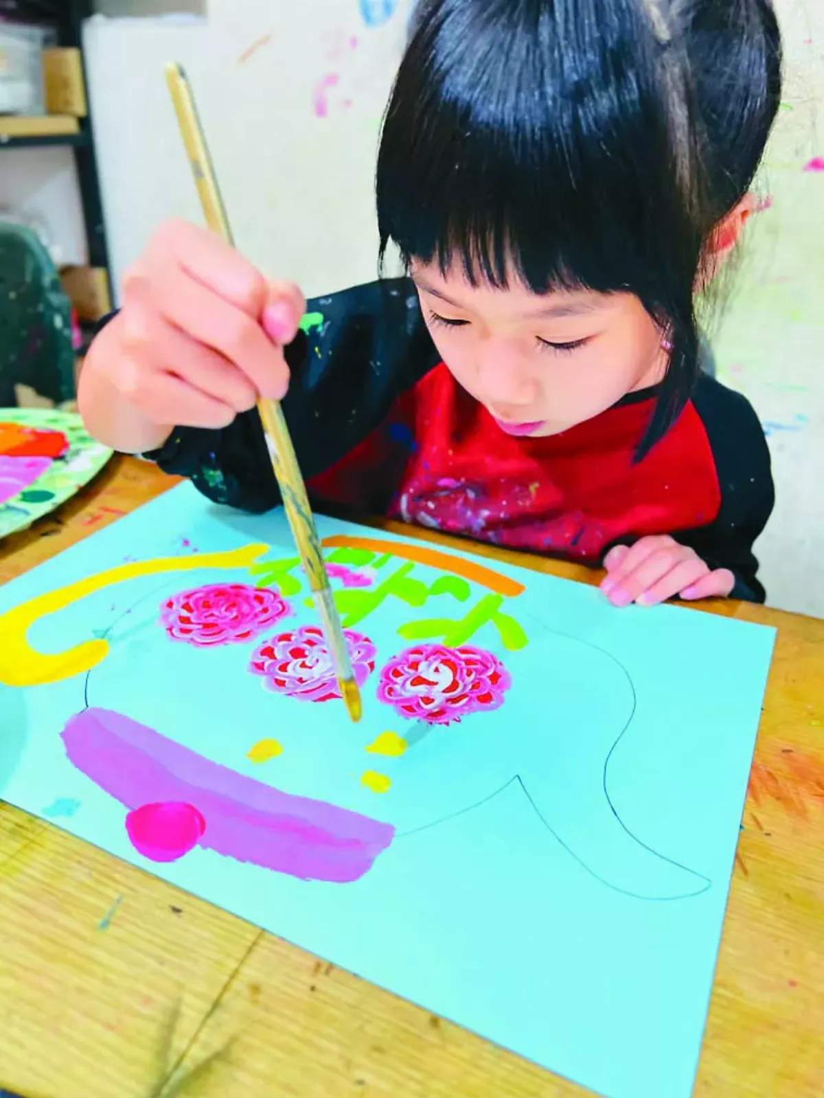 【童畫天地】 古典茶壺創作