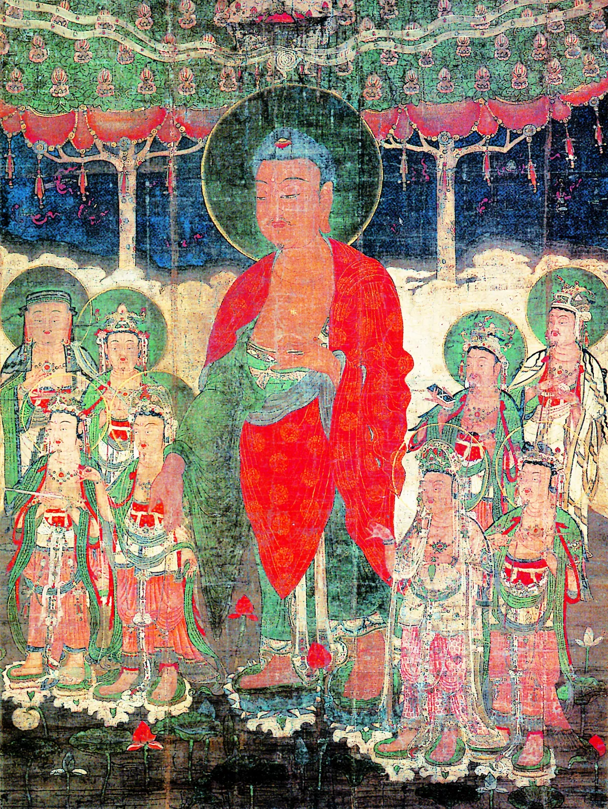 【無上菩提】八大菩薩曼荼羅