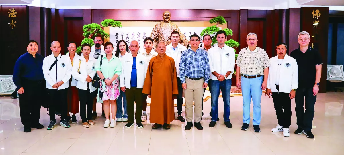 PEACE聯盟訪佛光山 談和平與環保