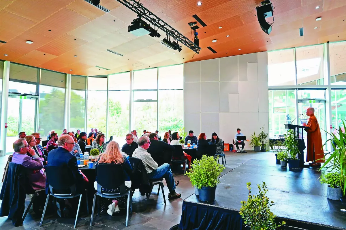 紐國坎大校慶 佛光山參加宗教聯誼