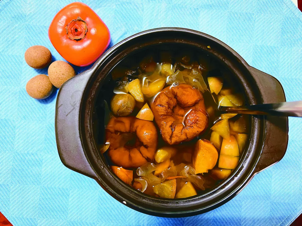 【霜降節氣 1024~1108】柿柿如意蘋安果茶