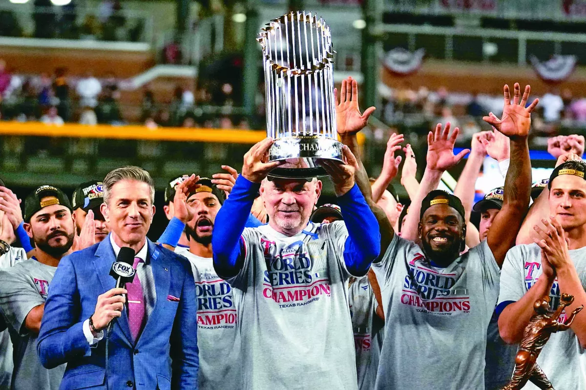 MLB世界大賽 遊騎兵63年首冠