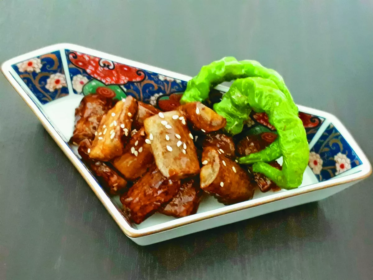 【蘭音齋】 蔬食常備菜 醬香焦糖牛蒡