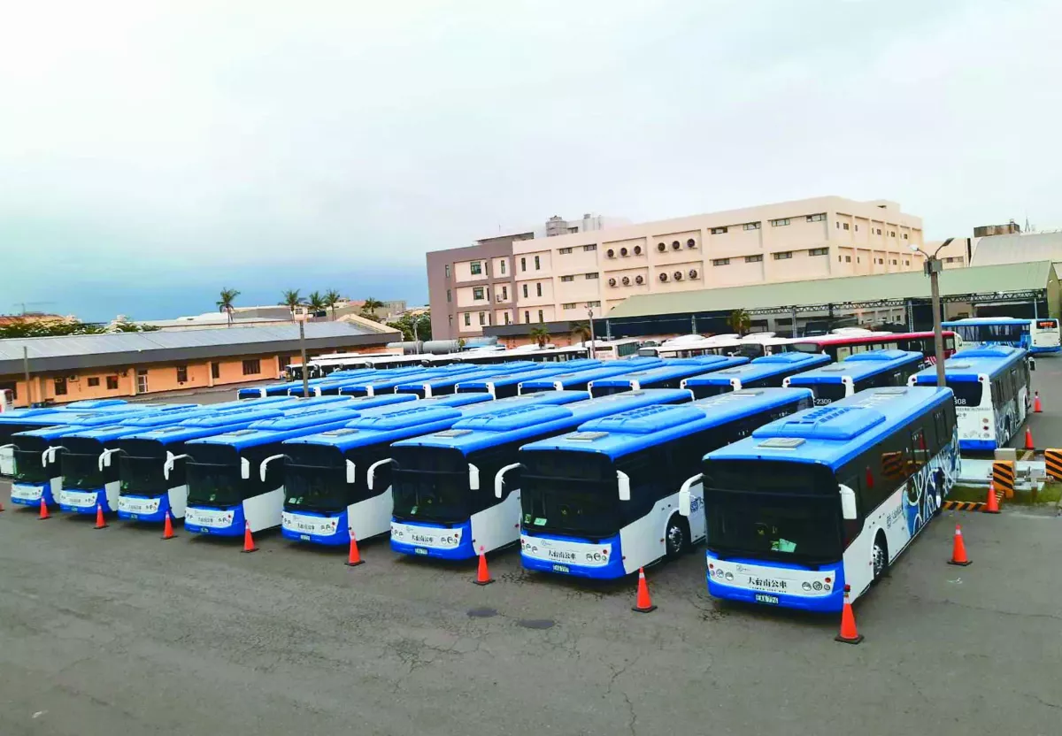 台南藍幹線 全線公車電動化