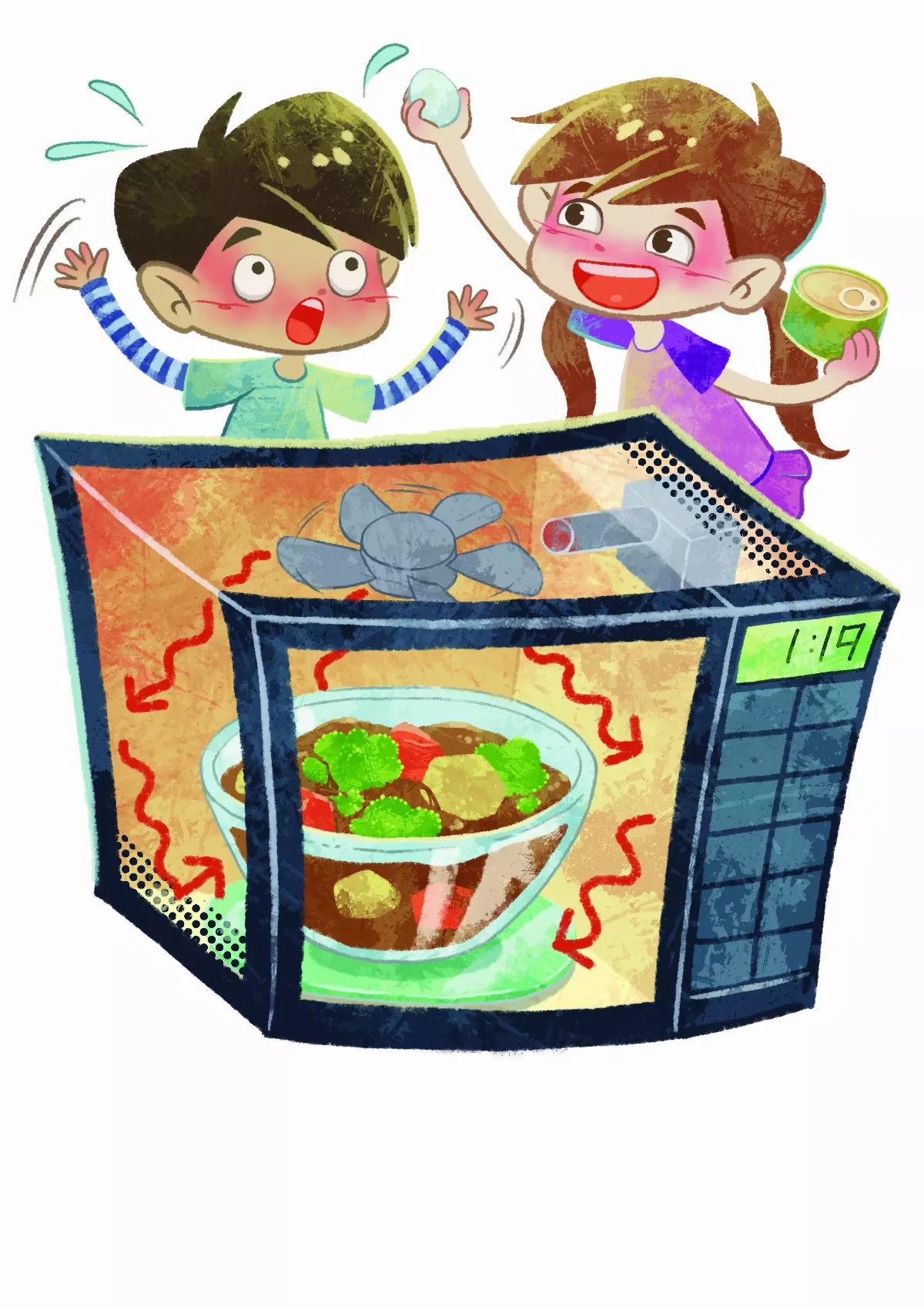 微波爐有個性 並非來者不拒 