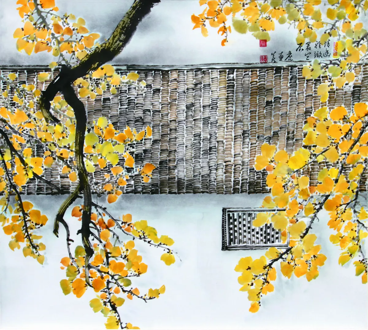 【彳亍山水間——詹惠美墨彩創作個展 】清幽雅緻最宜居