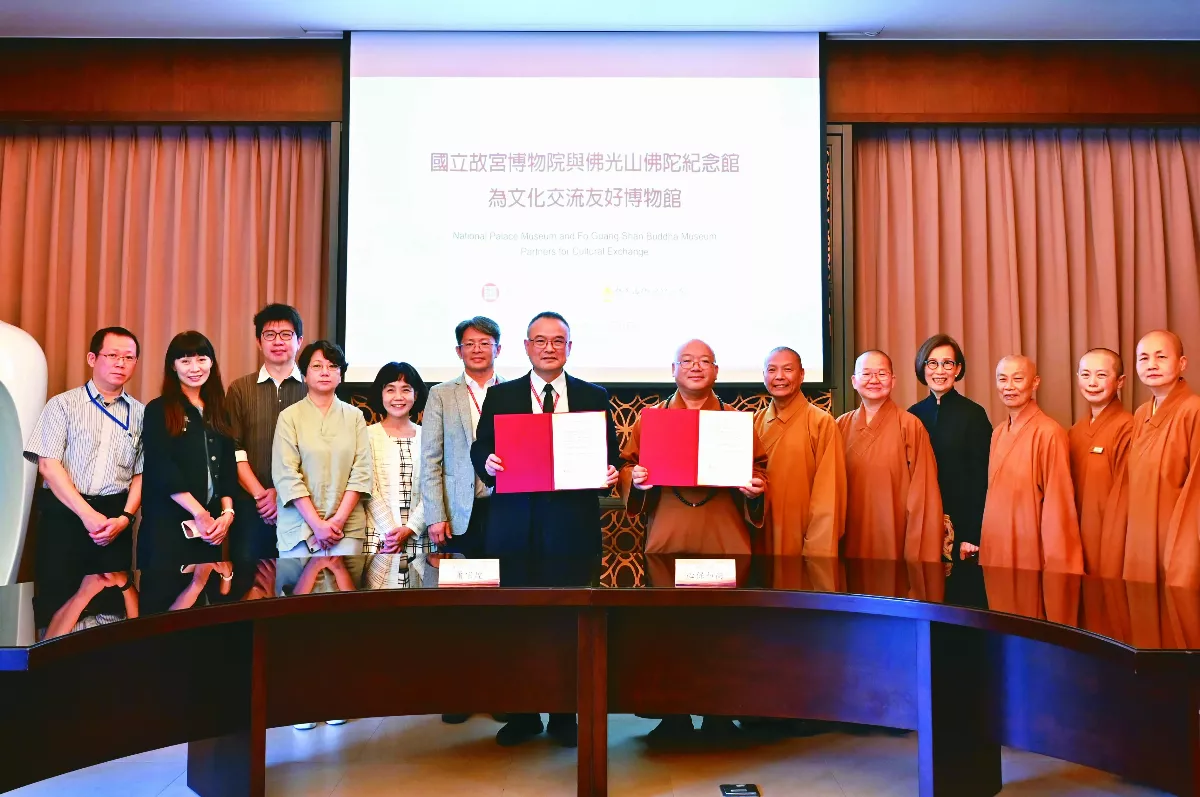 佛光山攜手故宮 明年再現法華展