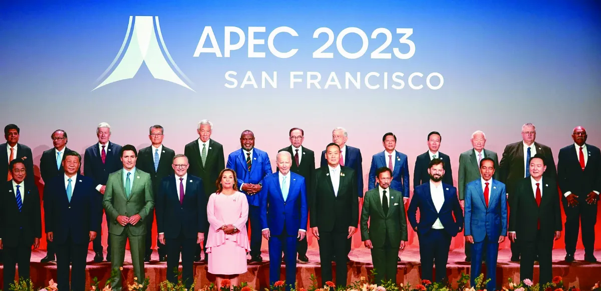 APEC 張忠謀會晤賀錦麗