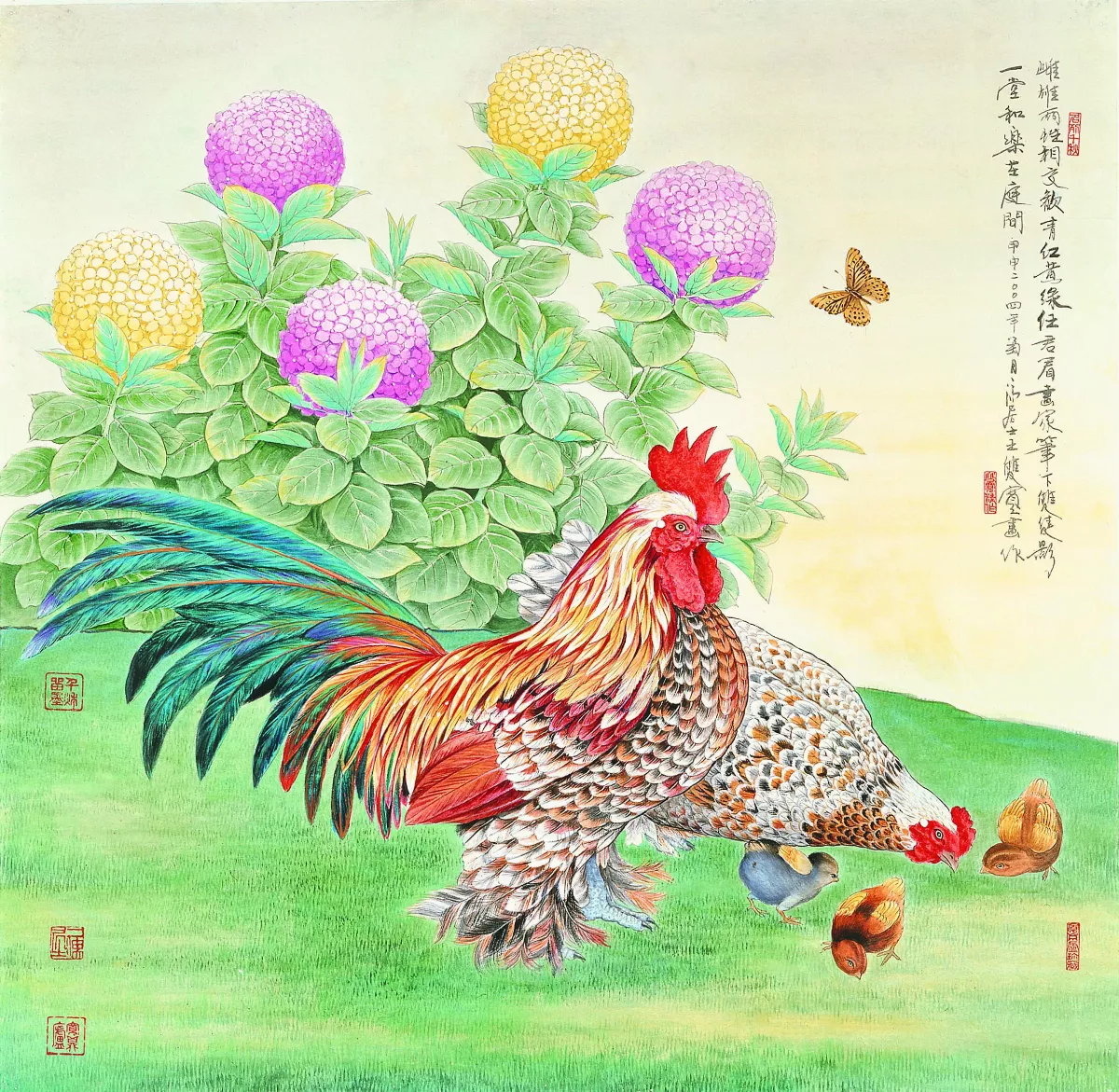 【寬鼎畫語】一堂和樂