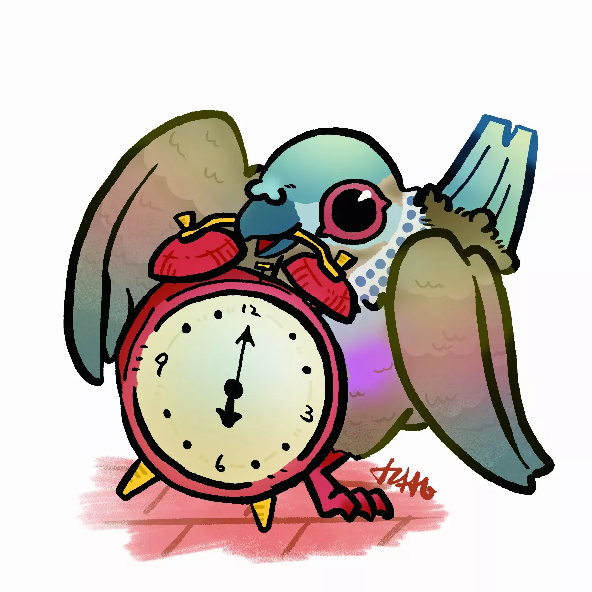 【童詩．童思】愛叫我哥哥哥的斑鳩們