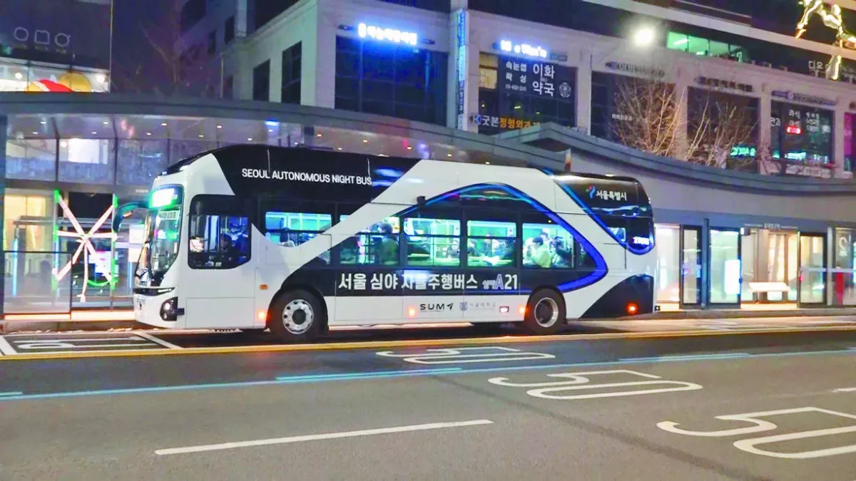 首爾推自駕公車 照顧夜歸人