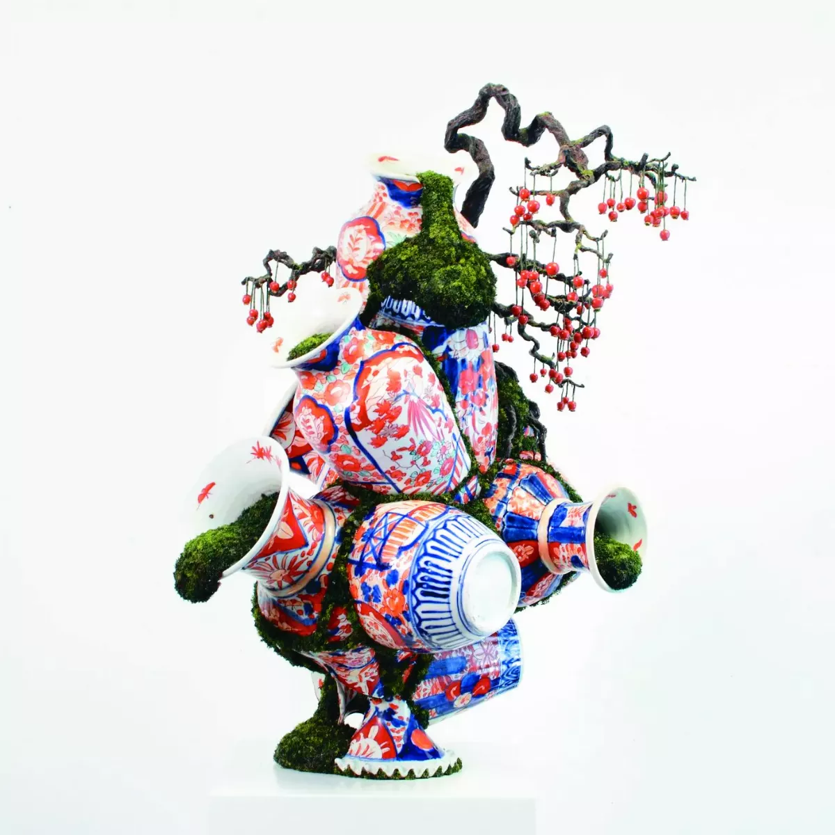 盆景破瓶而出 展現大自然力量