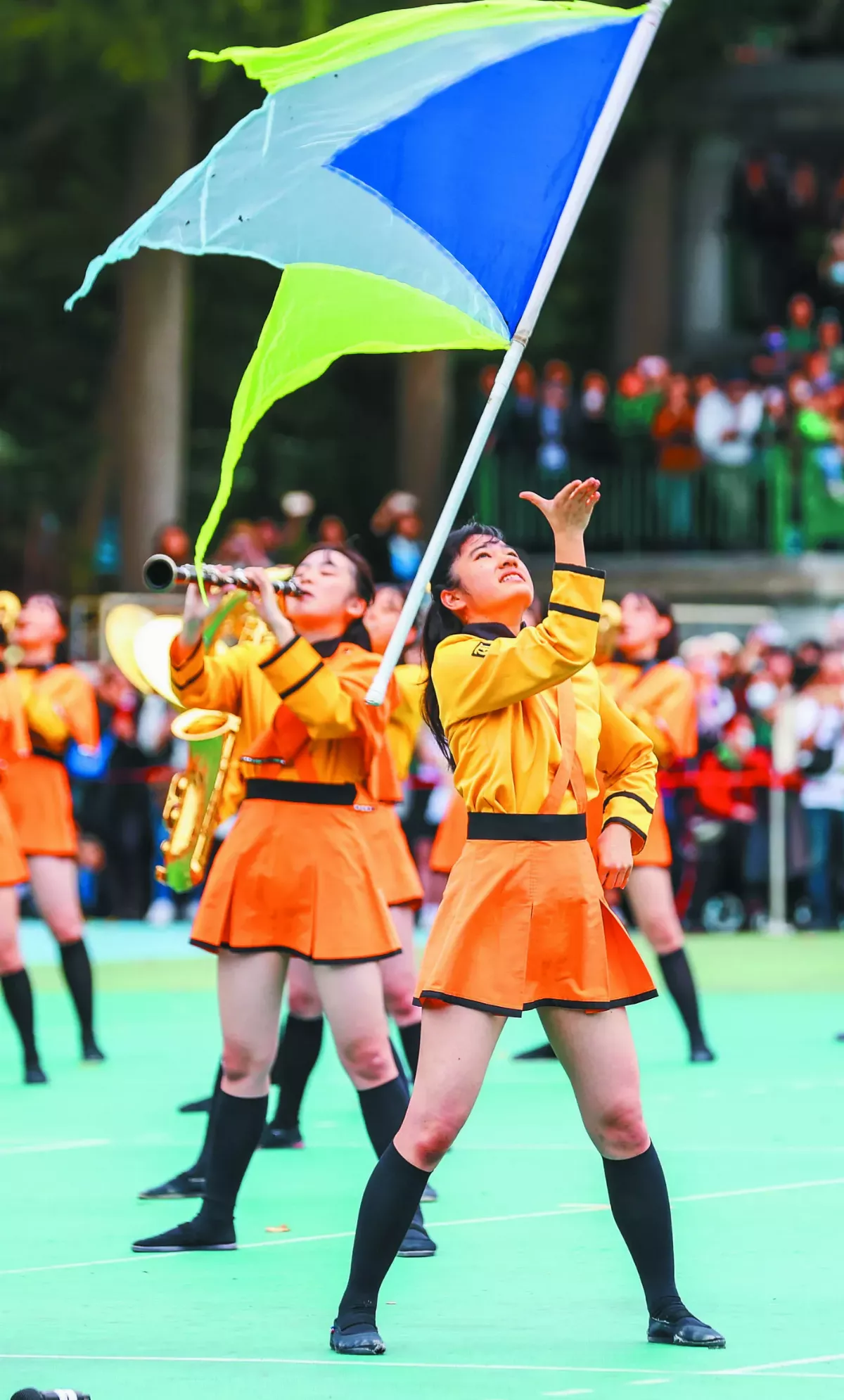 北一女120周年 颳橘色旋風