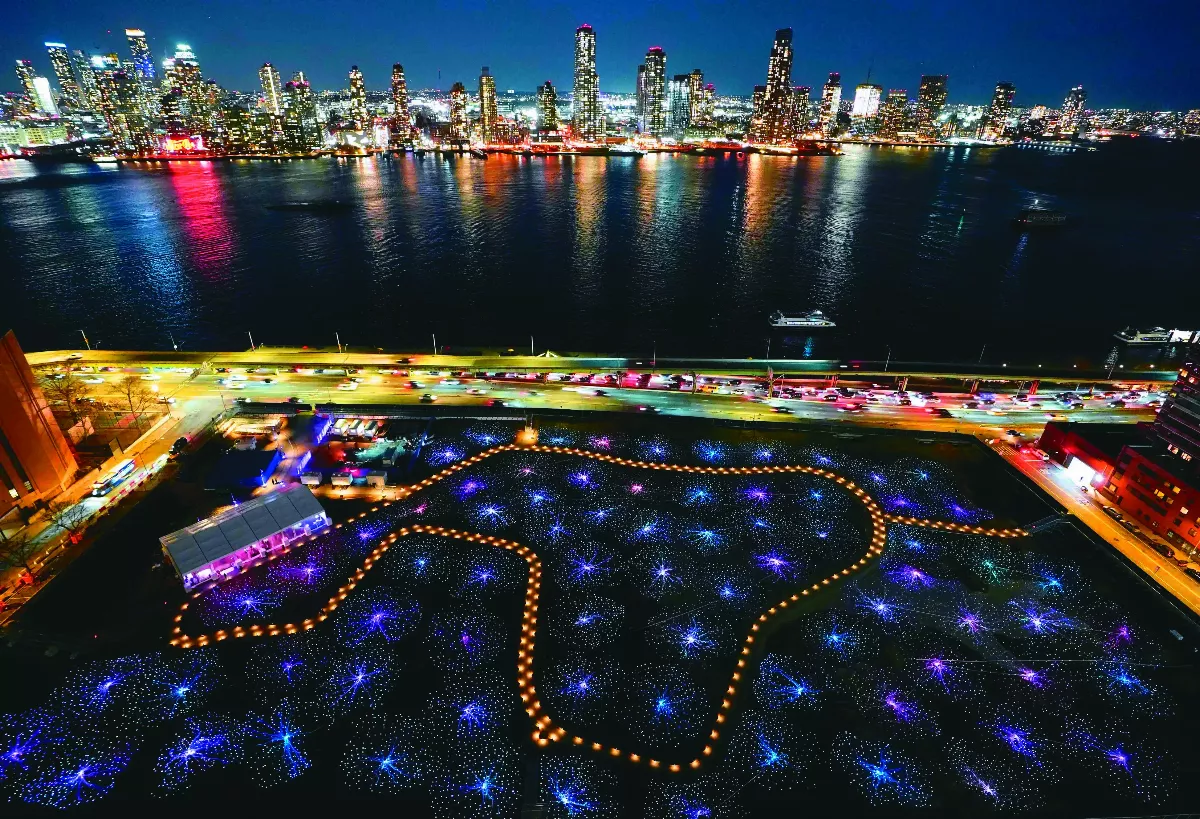 1.8萬盞燈  共舞光之領域