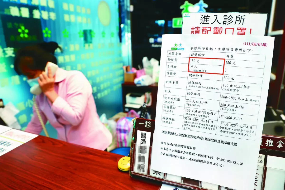 健保點值縮水 院所漲掛號費