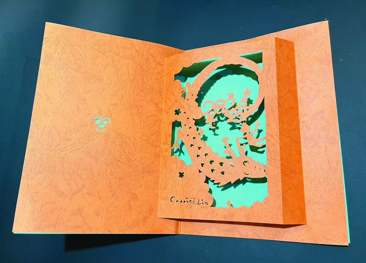 【藏在剪紙中的故事】飛龍在天