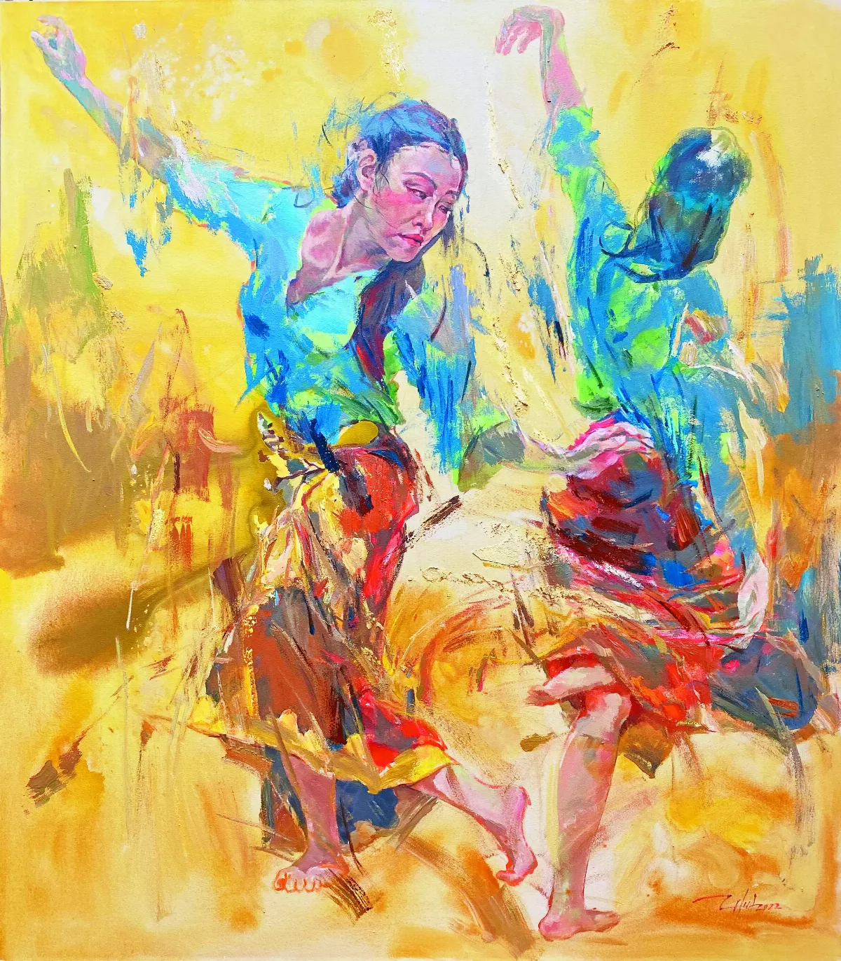 【舞影無相2——蔡清坤個展】凝結動感火花