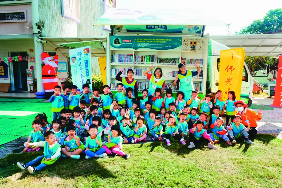 雲水書車重啟 海鷗阿姨  前進嘉義偏鄉說故事