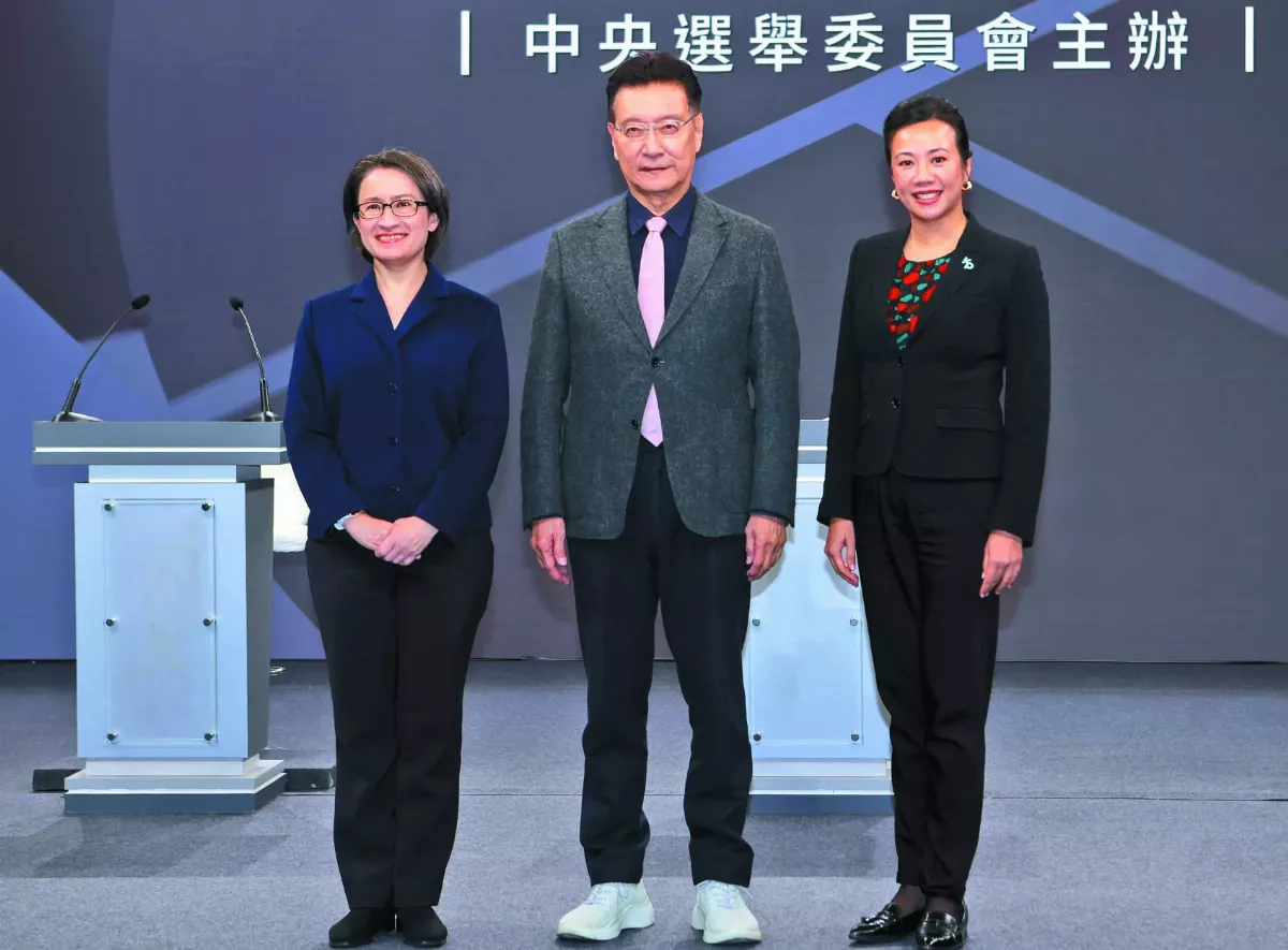 副總統政見會 吳趙蕭首交鋒