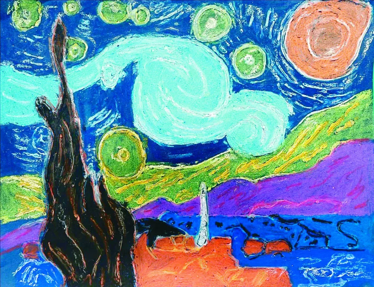 【快樂塗鴉簿】星空