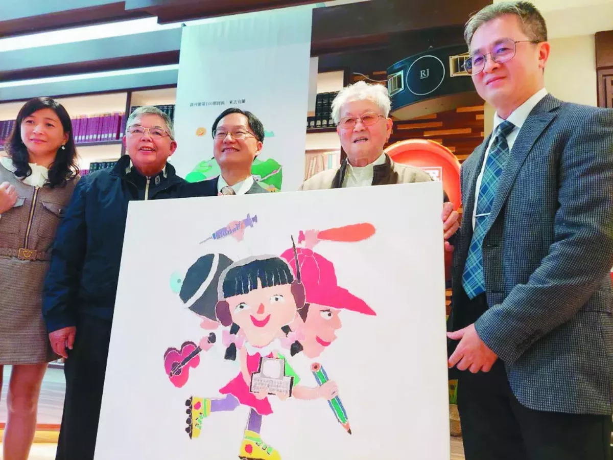 慶賀母校80周年 黃春明授權展畫