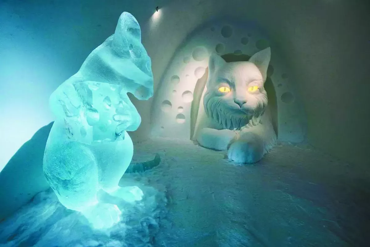 冰雪奇緣再現 瑞典冰酒店開張