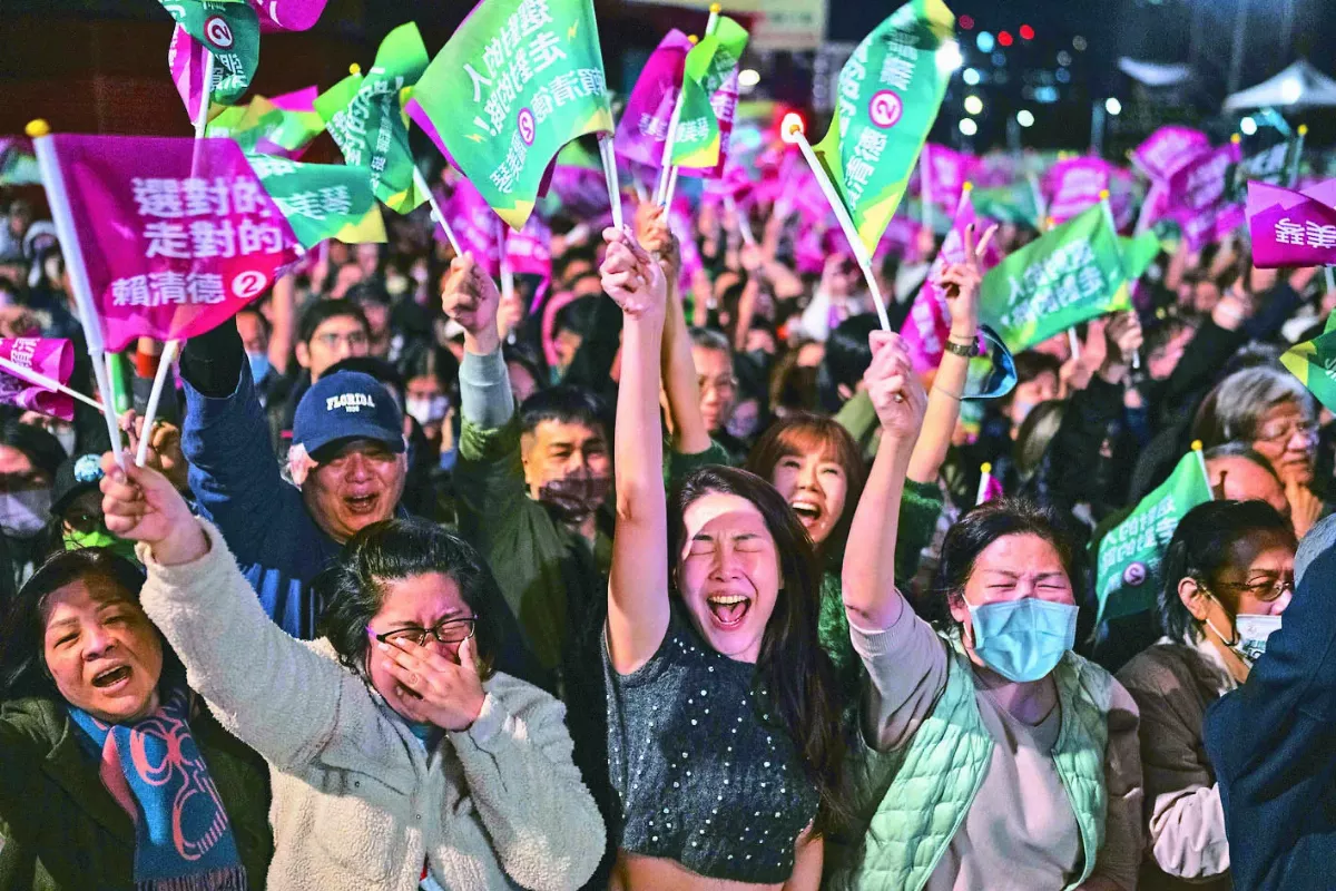 逾 558 萬票 賴清德當選總統