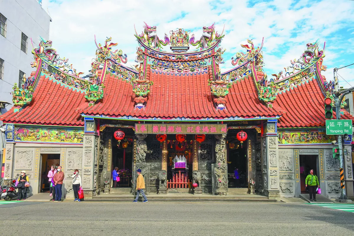 桃園．中壢 客家移民澗仔壢 巴洛克風聖蹟亭