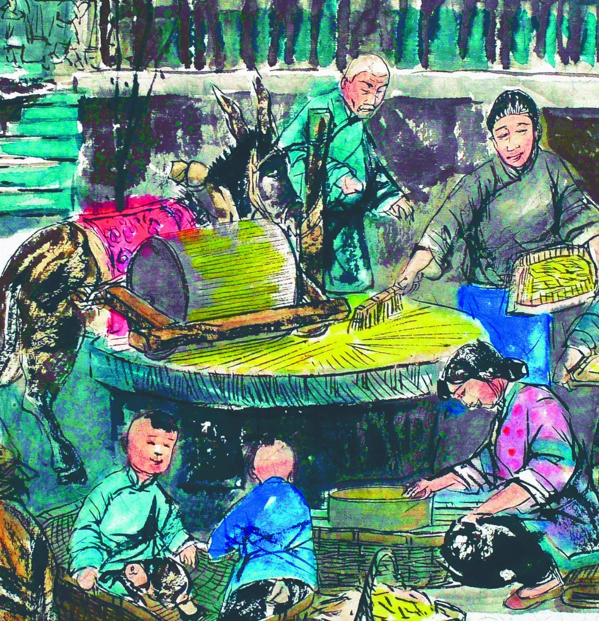 京味年畫 保留地道胡同文化