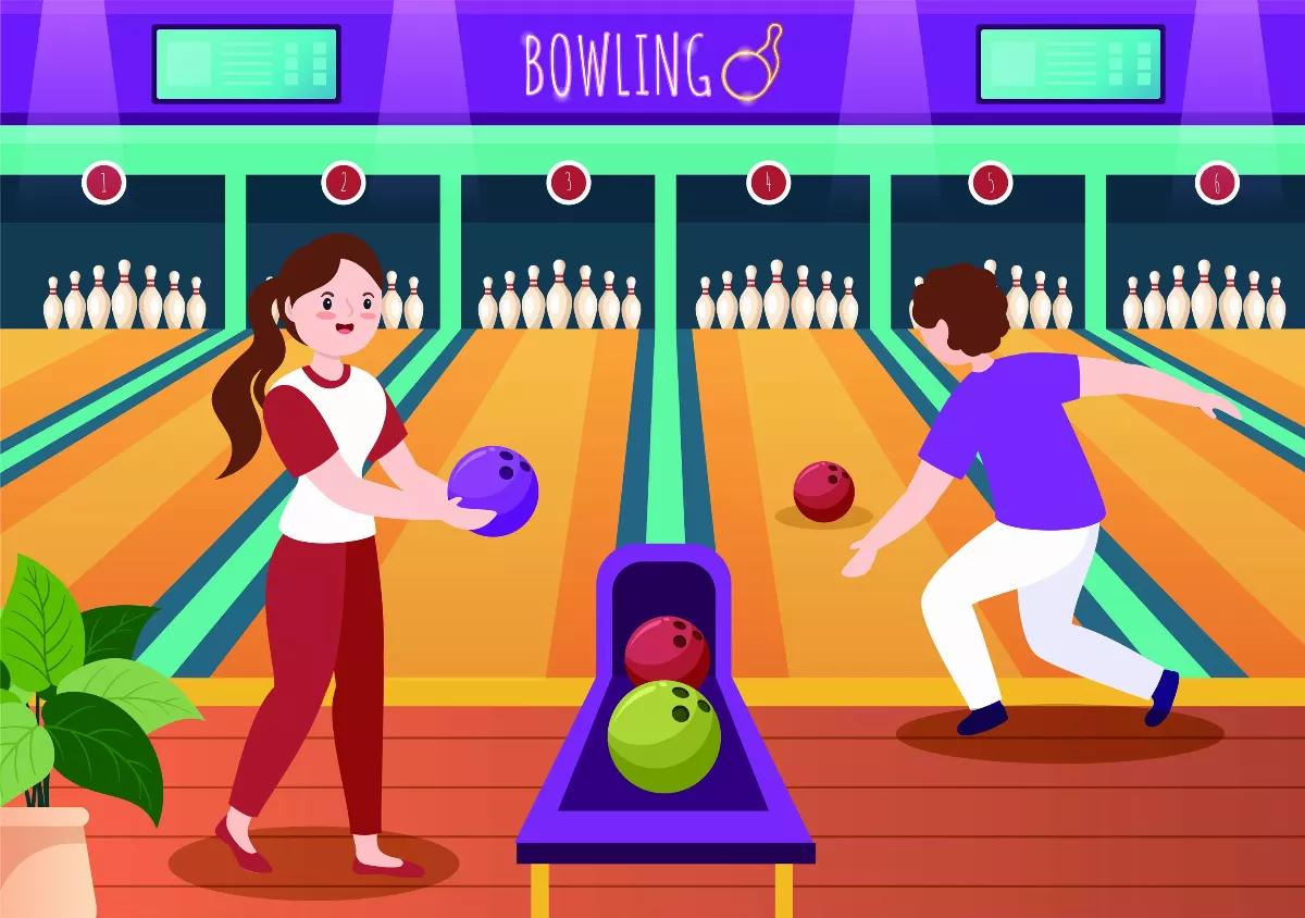 保齡球也會旋轉