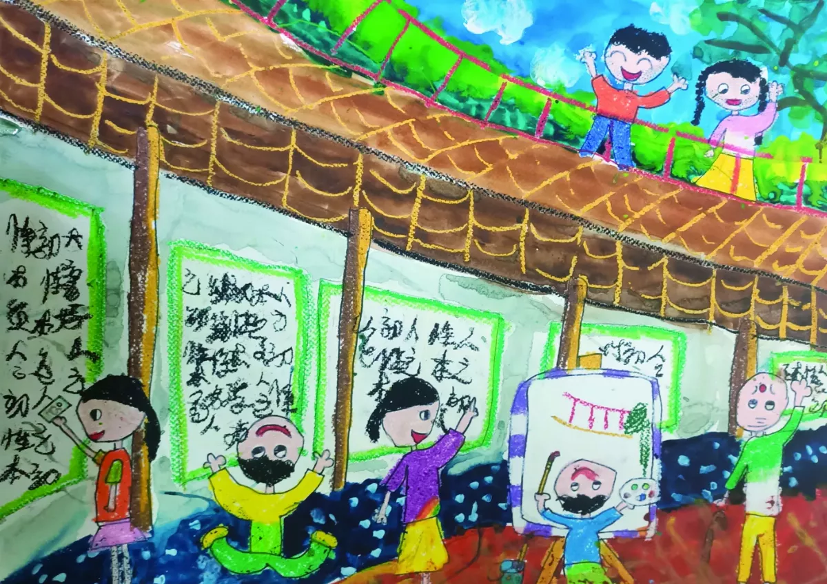 【快樂塗鴉簿】八卦山迴廊 